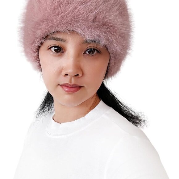 Accessories - Women's Faux Fur Headband Winter Ear Warmer Plush Long Pile Cold Weather